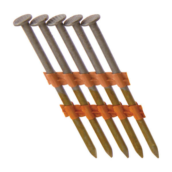 Grip-Rite Collated Framing Nail, 3-1/4 in L, 10 ga, Hot Galvanized, Round Head, 21 Degrees GR034HG1M